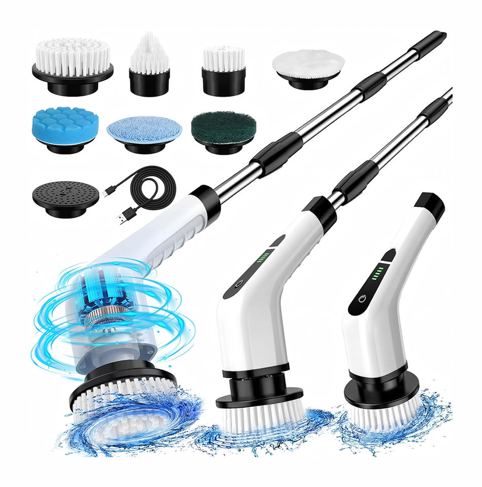 ScrubEase™ 9-in-1 Electric Cleaning Brush