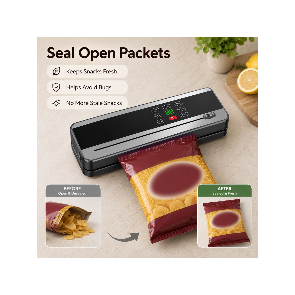 FreshLock Pro™ Vacuum Sealer