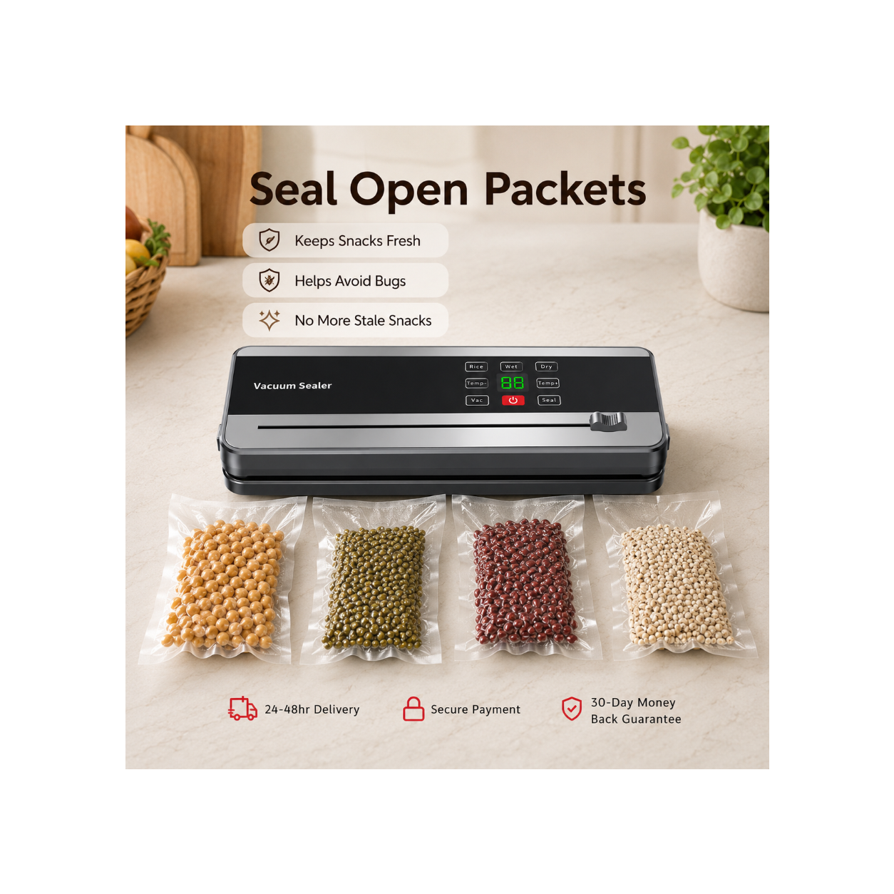 FreshLock Pro™ Vacuum Sealer