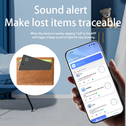 FindBack Card™ Rechargeable Wallet Tracker