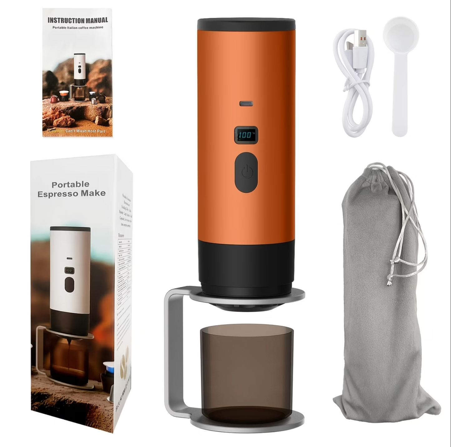 BrewGo™ Portable Espresso Machine