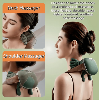 NeckRelief Pro™ Heated Shoulder Massager
