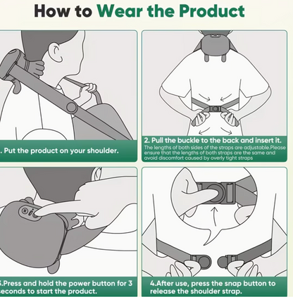 NeckRelief Pro™ Heated Shoulder Massager